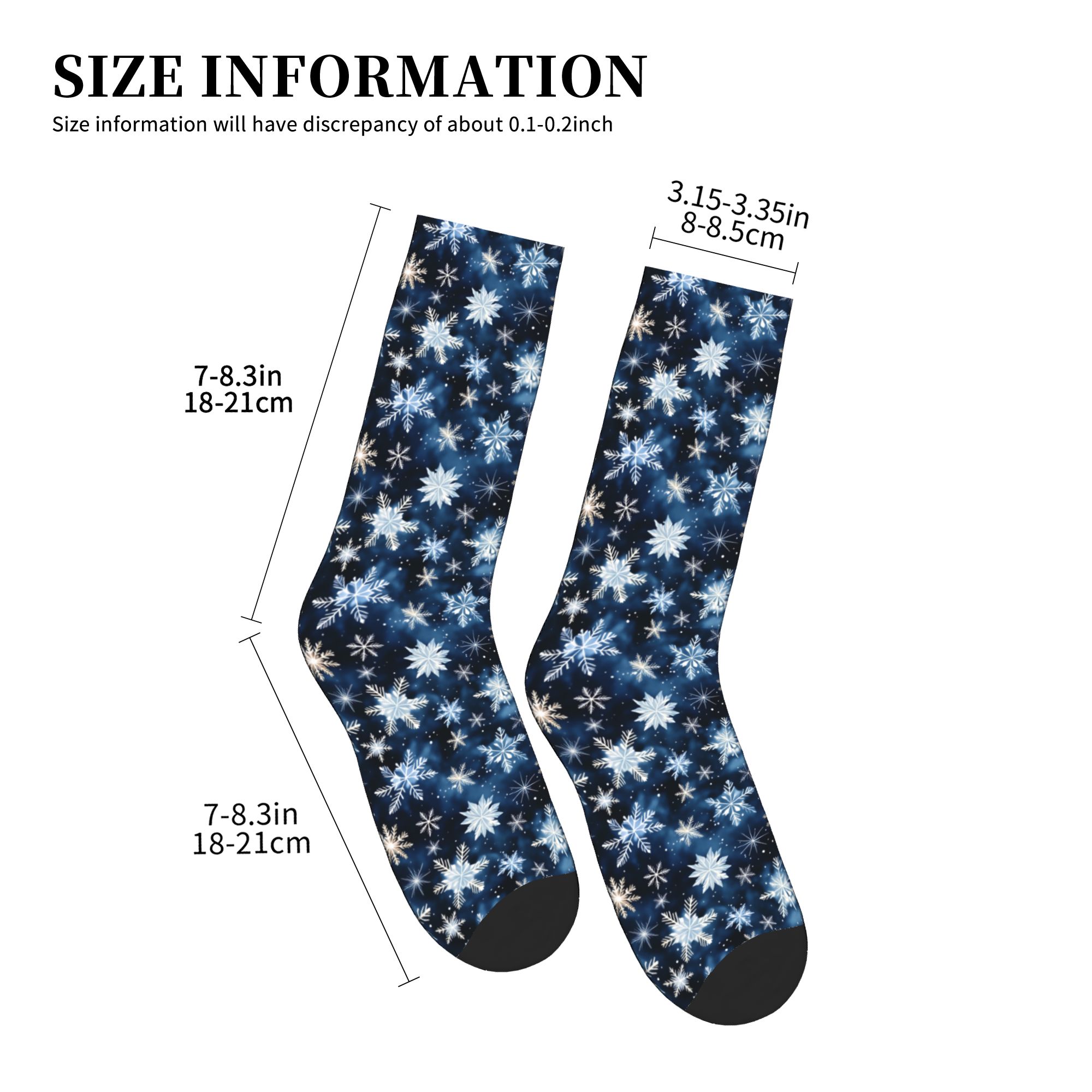 Navy Blue Snowflake Pattern Me - đánh giá và giá Dress Sock Men