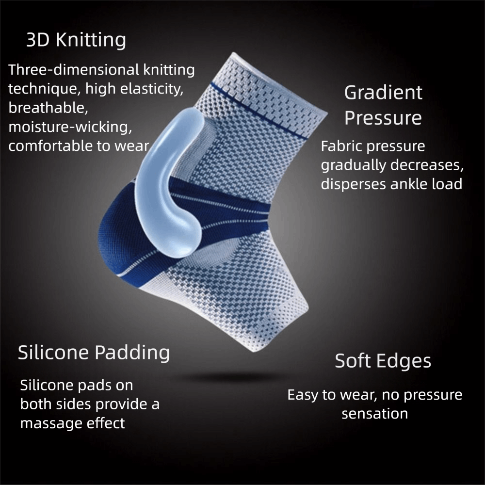 Knitted Sports Ankle Brace Lig - đánh giá và giá Ankle Brace Sock