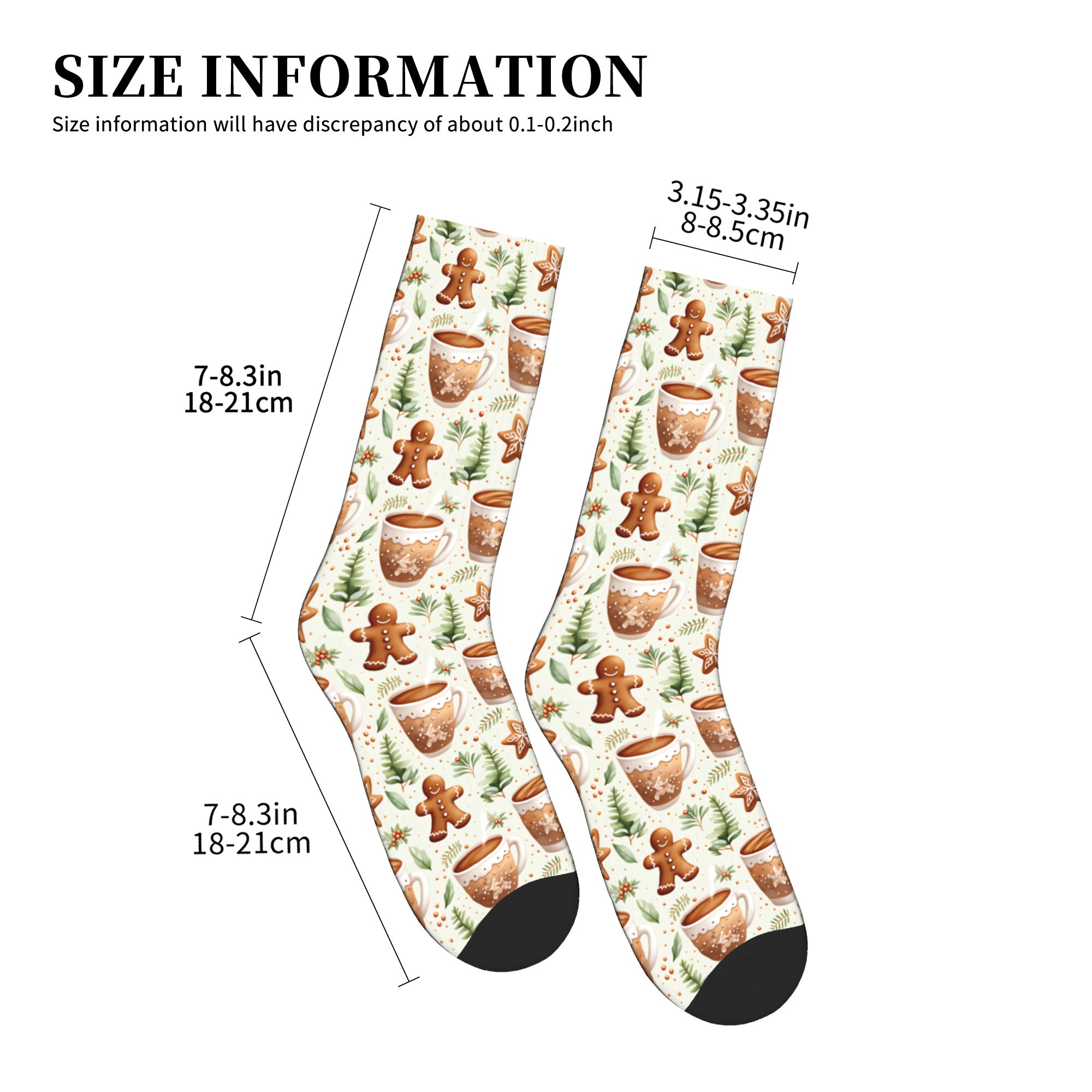 Christmas Gingerbread Man Hot  - đánh giá và giá Dress Sock Men