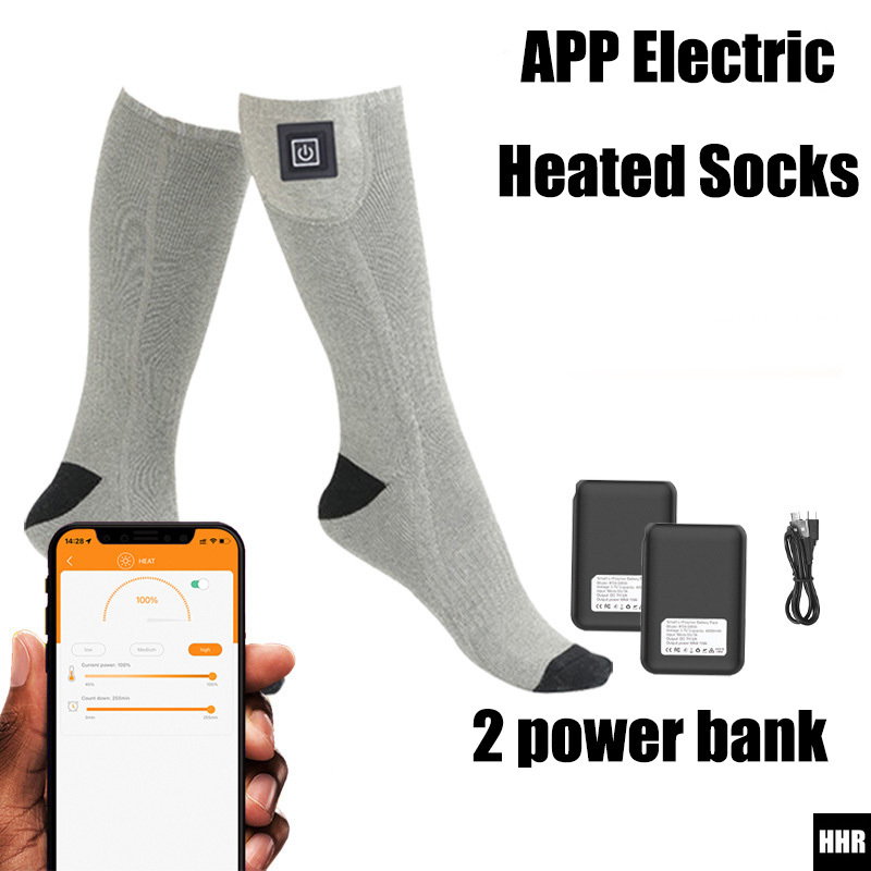 Smart App Control Heated Socks - đánh giá và giá Thermal Sock Winter