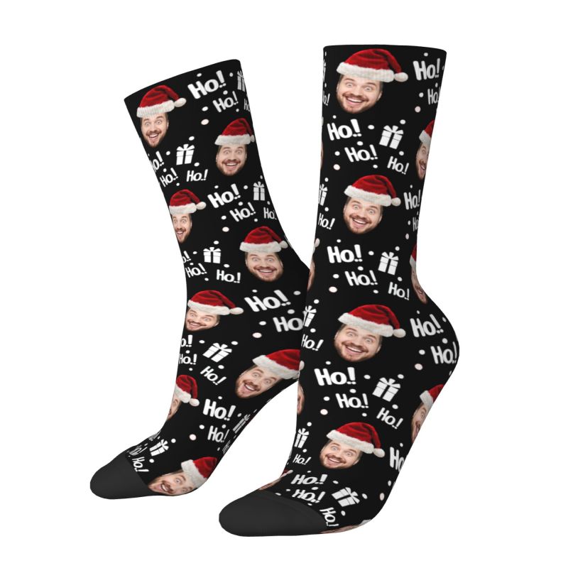 Christmas Face Photo Personali - đánh giá và giá Dress Sock Men