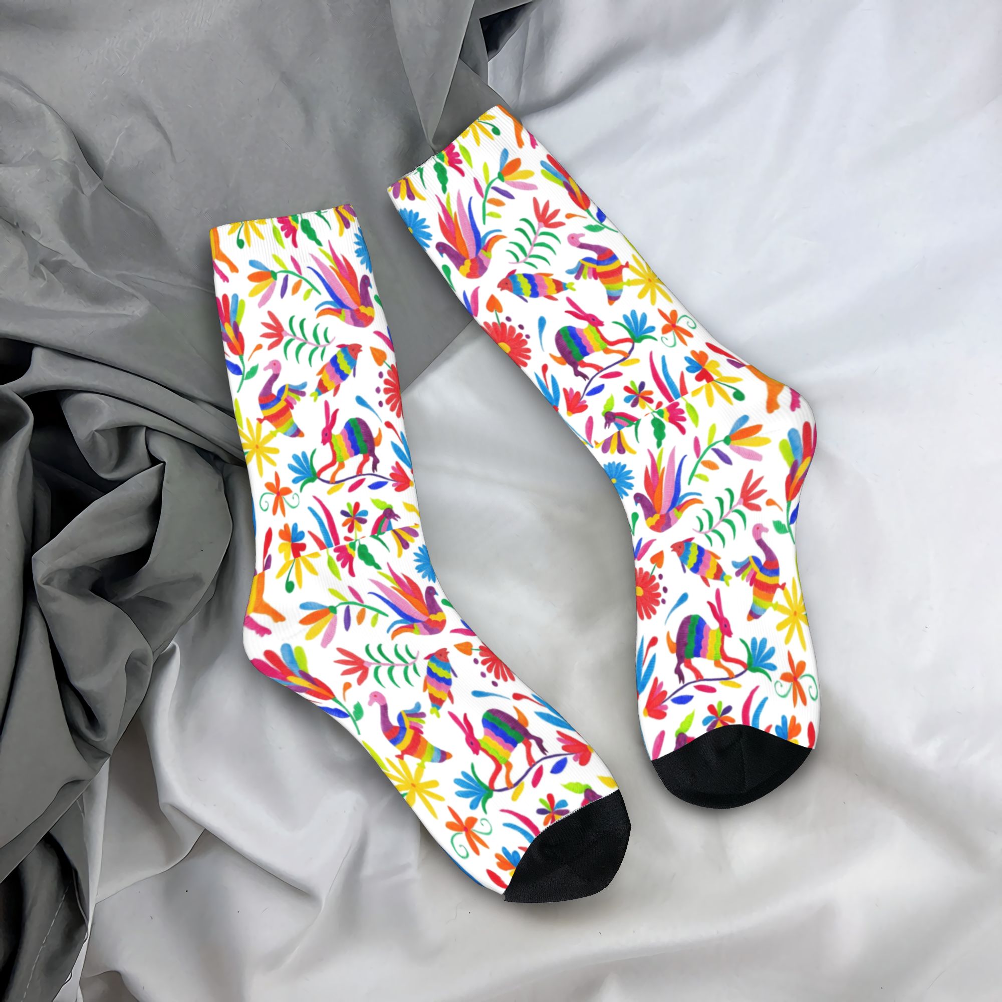 Custom Otomi Folk Mexican Art  - đánh giá và giá Dress Sock Men