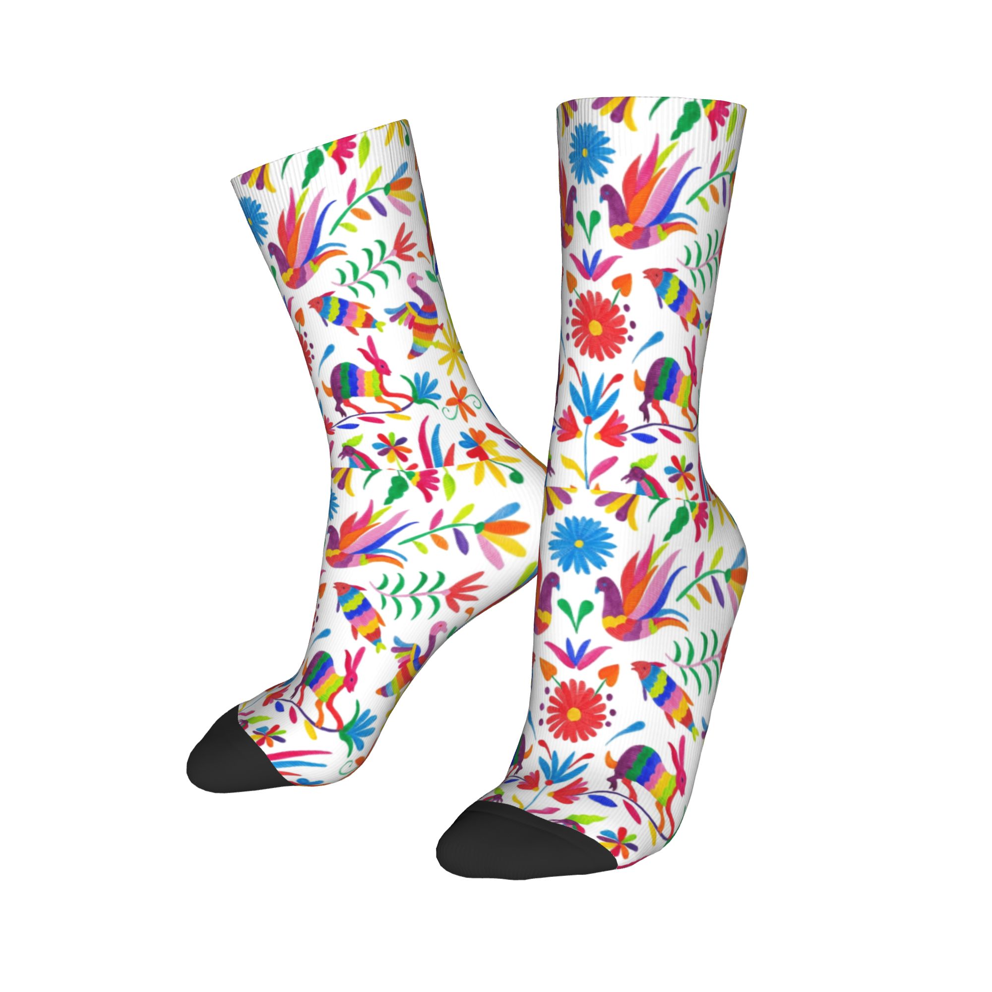 Custom Otomi Folk Mexican Art  - đánh giá và giá Dress Sock Men