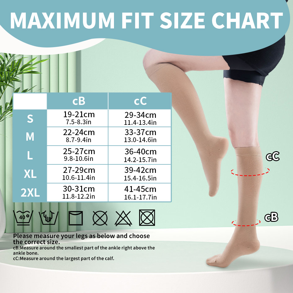 Legbeauty 23-32mmHg Medical Co - đánh giá và giá Compression Sock Medical
