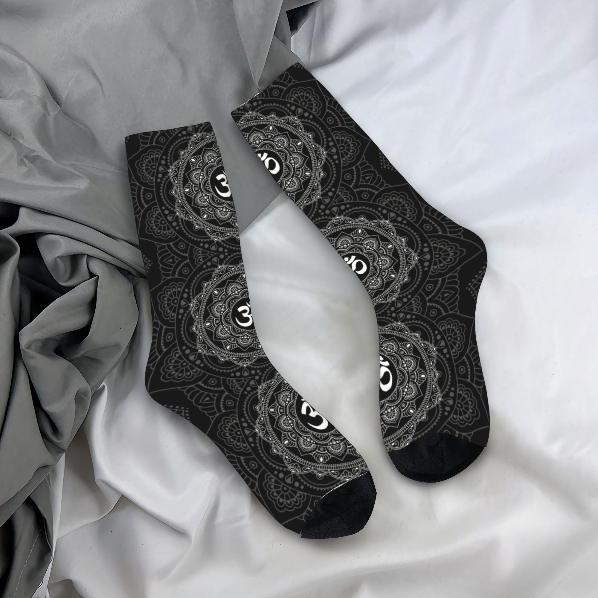 Custom Om Mandala Dress Socks  - đánh giá và giá Dress Sock Men