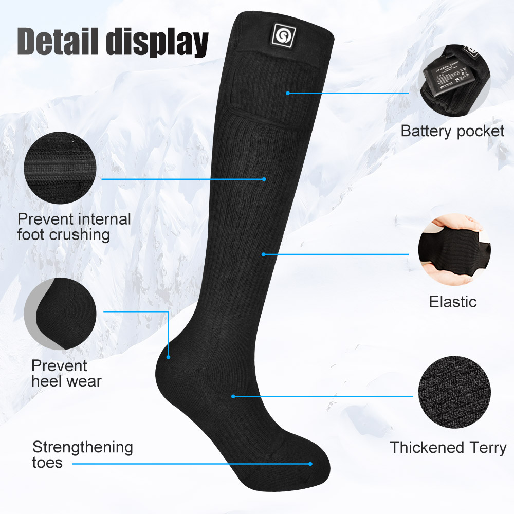 SAVIOR Heated Winter Thermal H - đánh giá và giá Thermal Sock Winter