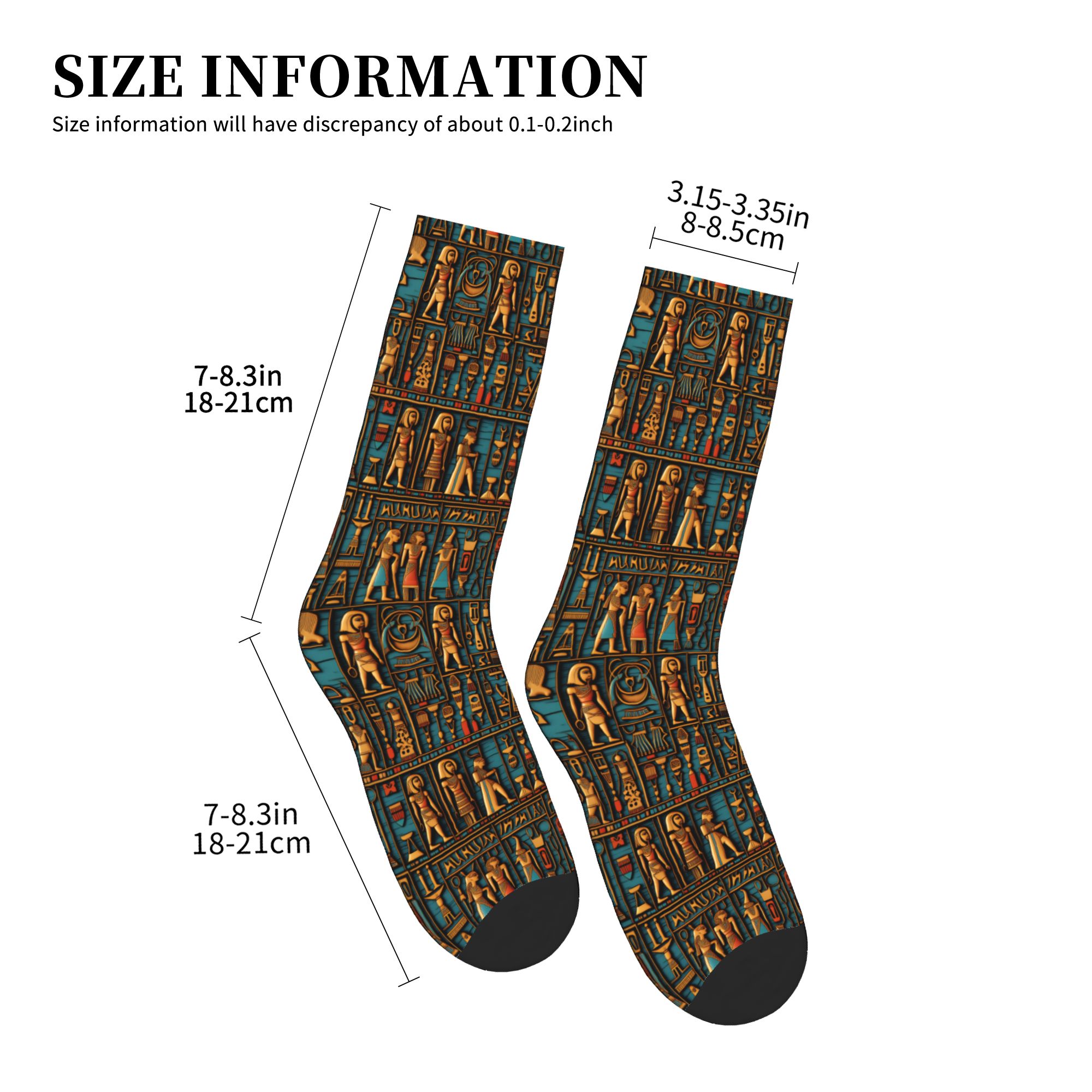 Cool Men's Egyptian Hieroglyph - đánh giá và giá Dress Sock Men